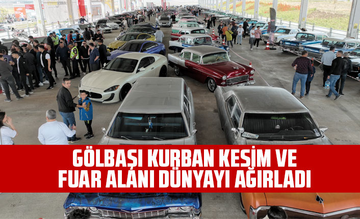 GÖLBAŞI KURBAN KESİM VE FUAR ALANI DÜNYAYI AĞIRLADI