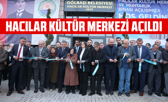 HACILAR KÜLTÜR MERKEZİ AÇILDI