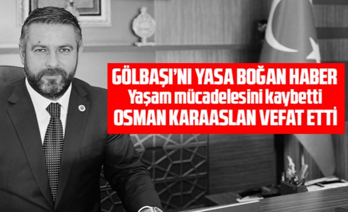 Osman Karaaslan vefat etti