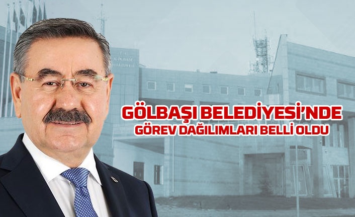 Belediye Başkan Yardımcılarının da görev dağılımları belli oldu.