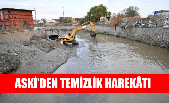 ASKİ’DEN TEMİZLİK HAREKÂTI