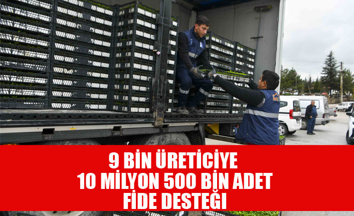 Üreticilere fide desteği