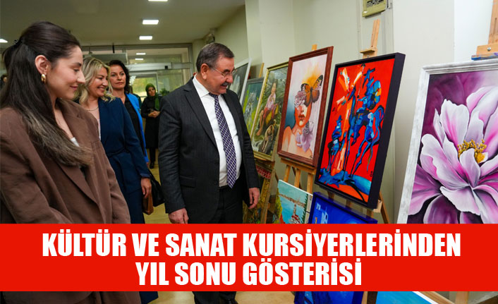 GÖLBAŞI BELEDİYESİ KÜLTÜR VE SANAT KURSİYERLERİNDEN YIL SONU GÖSTERİSİ