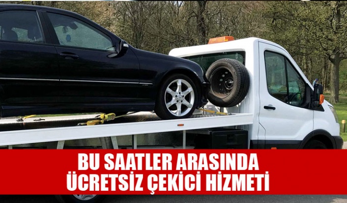 ANKARA BÜYÜKŞEHİR BELEDİYESİ’NDEN ÇEKİCİ HİZMETİ