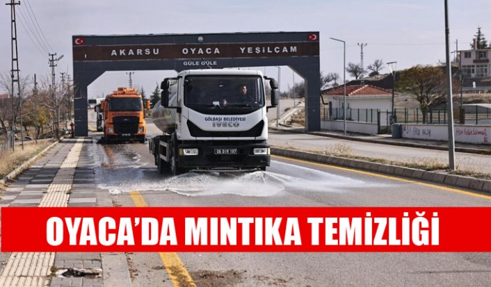 OYACA’DA MINTIKA TEMİZLİĞİ