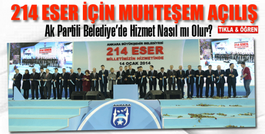 214 PROJEYE MUHTEŞEM AÇILIŞ… 