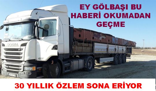 30 YILLIK HASRET SONA ERİYOR 