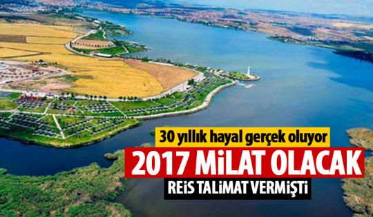 30 yıllık Mogan hayali 15 ayda gerçek olacak