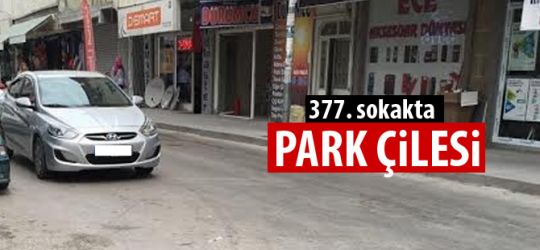 377.SOKAKTA TRAFİK ÇİLESİ