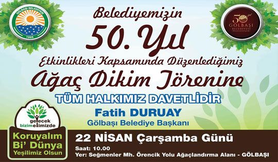 50 . Yılda 2 Bin Fidan