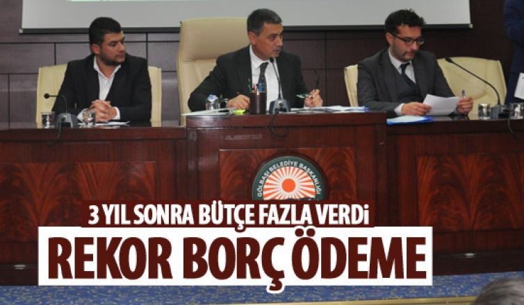 8 ayda rekor borç ödeme!