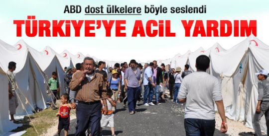 ABD'den Türkiye için acil yardım çağrısı