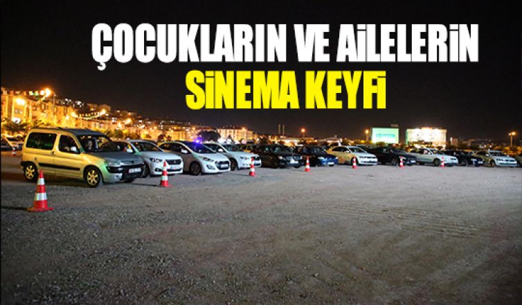 Açık hava sineması tüm heyecanı ile devam ediyor…