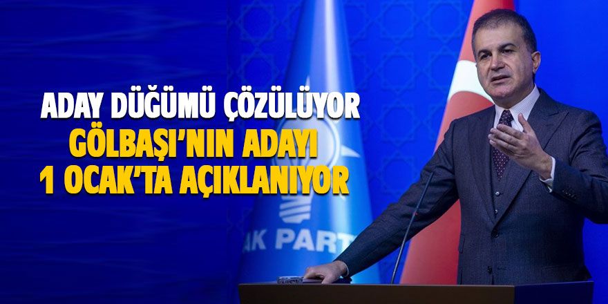 Aday düğümü çözülüyor