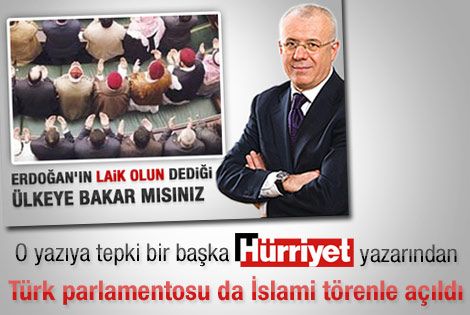 Ahmet Hakan: Türk Parlamentosu İslami törenle açıldı
