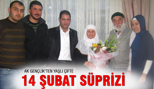 Ak Gençlik'ten 14 Şubat Süprizi