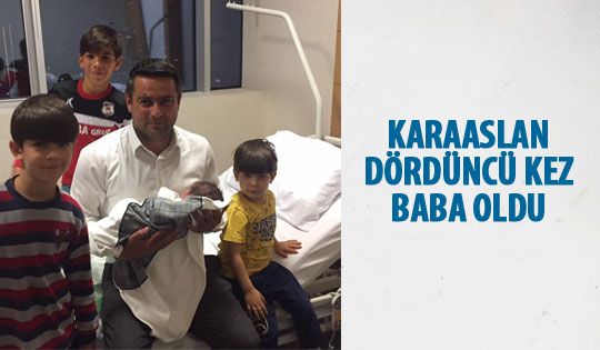 Ak Parti İlçe Başkanı Osman Karaaslan 4. kez baba oldu