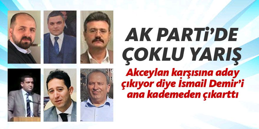 Ak Parti'de çoklu yarış