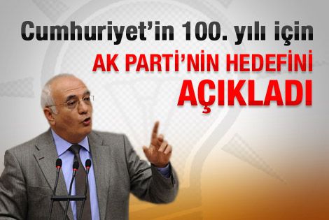 AK Parti'de hedef 100. Yıl Marşı