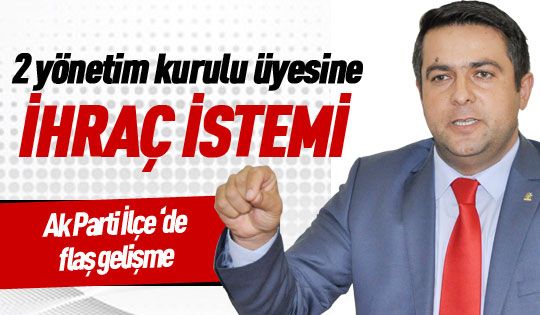 Ak Parti'de ihraç var