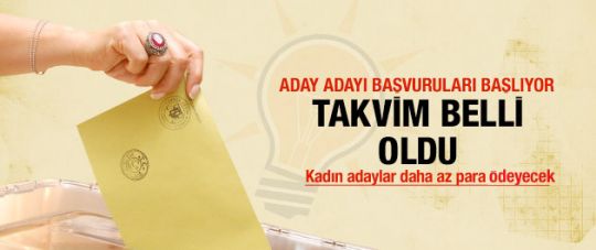 AK Parti'de seçim takvimi belli oldu!