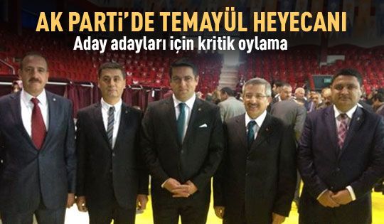 Ak Parti'de temayül heyecanı