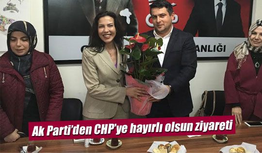 Ak Parti'den CHP'ye hayırlı olsun ziyareti