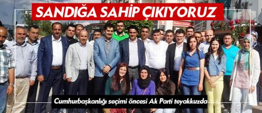 Ak Parti'den “Sandığa sahip çıkıyoruz“ toplantısı