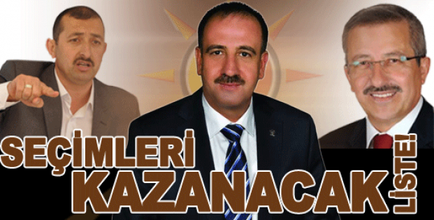 Ak Parti'den Seçimleri Kazanacak Liste!