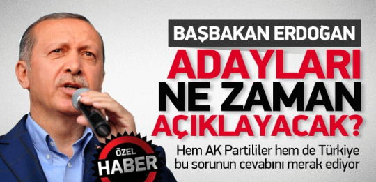 AK Parti'nin adayları ne zaman açıklanacak? 