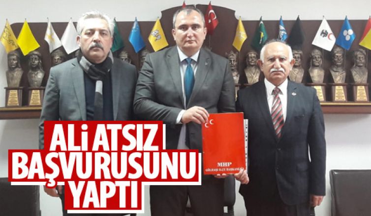 Ali Atsız başvurusunu yaptı