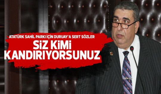 Ali İhsan Tunç: Sahil Parkı'nı yedirmeyiz