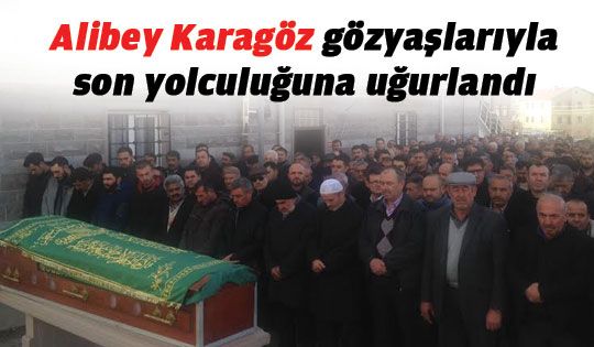 Alibey Karagöz Defnedildi