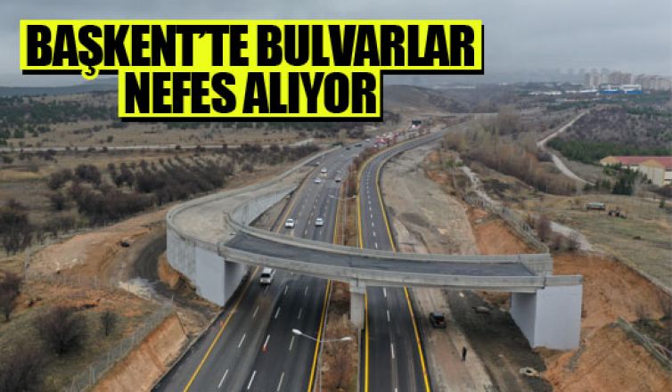 Ana bulvarlarda çalışmalar devam ediyor!