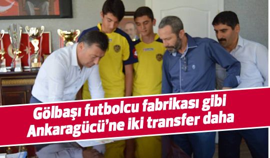 Ankagücü'ne iki transfer daha