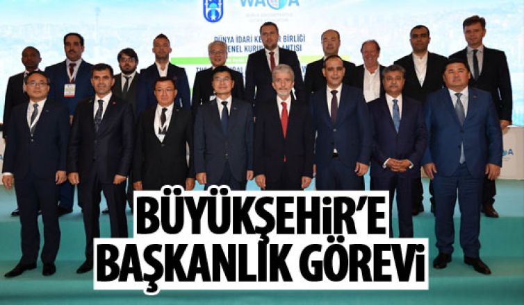 Ankara Büyükşehir Belediyesi, Dünya İdari Kentler Birliği Başkanı oldu