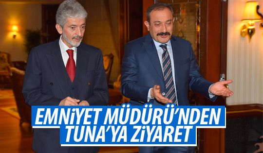 Ankara Emniyet Müdürü Yılmaz'dan Başkan Tuna'ya ziyaret