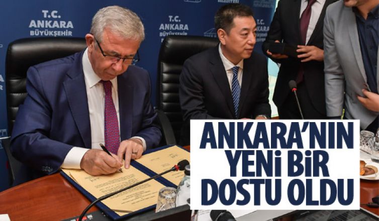 Ankara-Guanco şehri arasında dostluk anlaşması