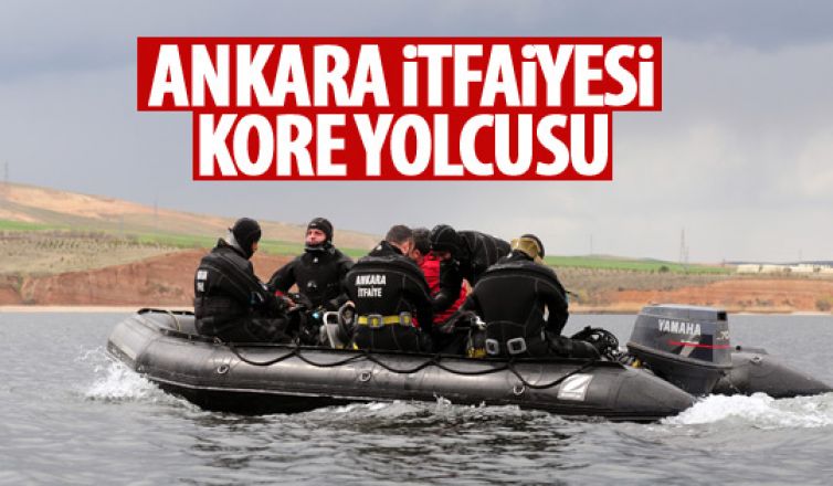 Ankara İtfaiyesi Kore yolcusu