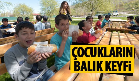 Ankara Sokaklarında Çalışan Çocuklar Merkezi'nden çocuklara balık pikniği