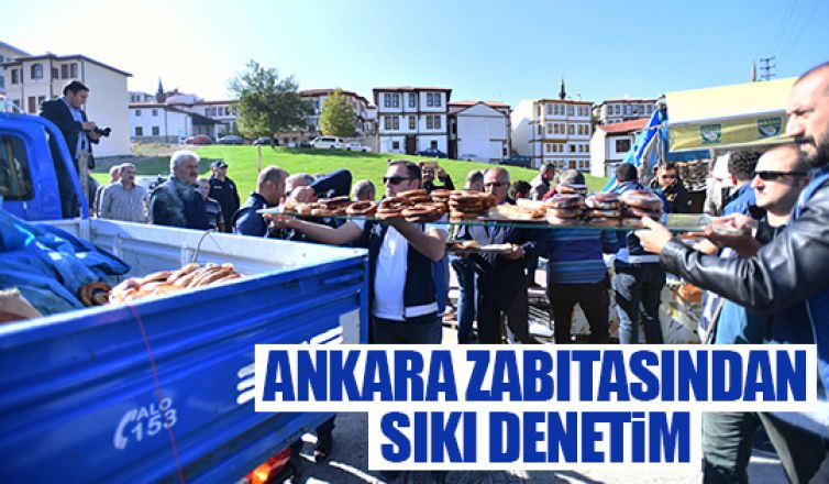 Ankara zabıtası iş başında