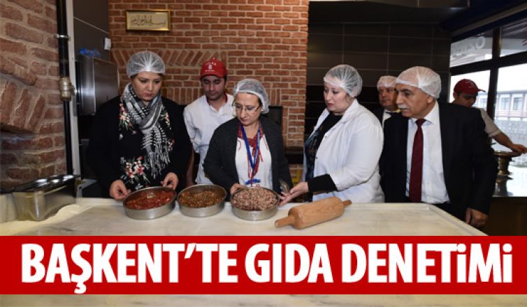 Ankara'da gıda denetimi