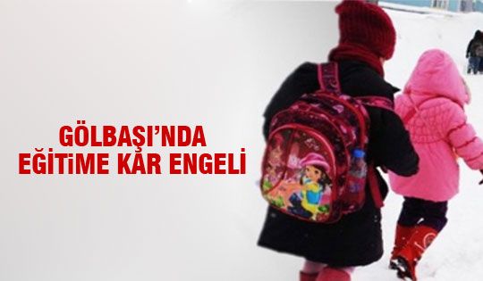 Ankara'da okullara kar tatili!