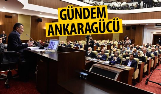 Ankaragücü Belediye Meclisi'nde görüşüldü