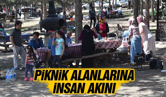 Ankaralılar piknik alanlarını doldurdu
