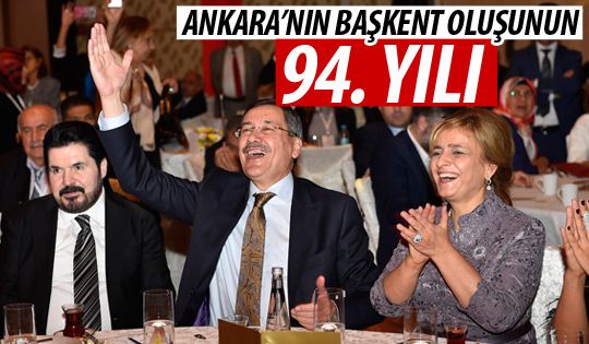 Ankara'nın Başkent oluşunun 94. yılı kutlandı