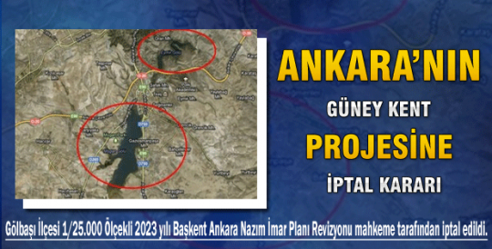 Ankara'nın Güneykent projesi'ne iptal kararı