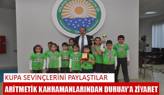 Aritmetik Kahramanlarından Duruay’a Ziyaret