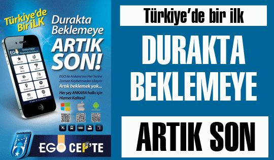 Artık durakta beklemeye son