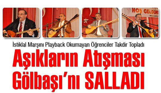 Aşıkların Atışması Gölbaşı'nı Salladı